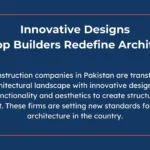 Modern architecture in Pakistan blending traditional designs with contemporary styles.